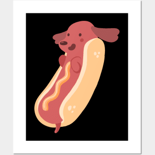 Hot Dog Posters and Art